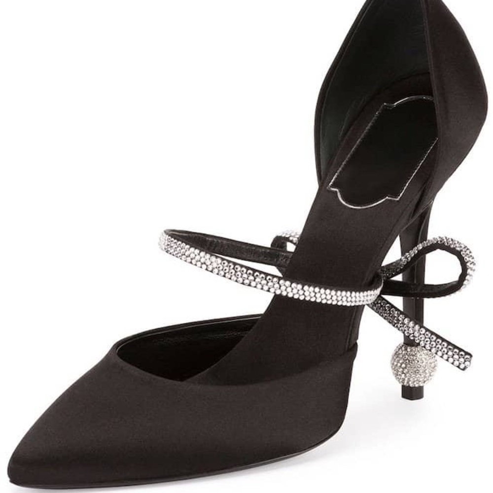 Roger Vivier Marlene Crystal-Bow d'Orsay Pump - Picture 13 of 14